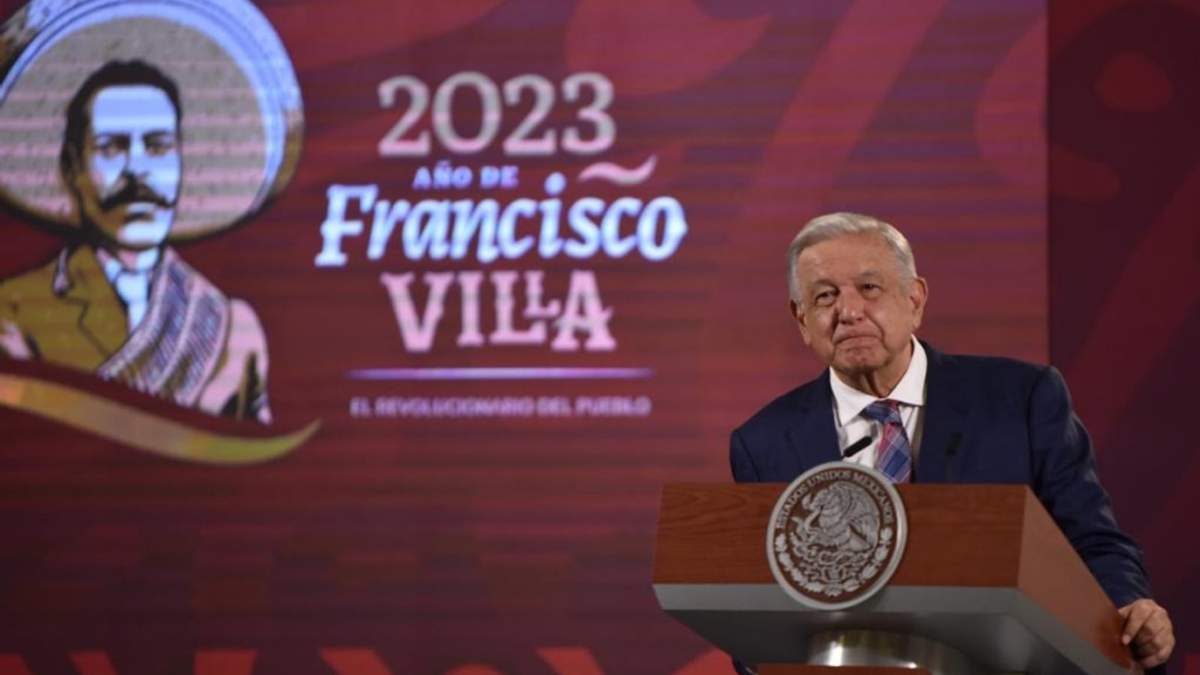 El presidente Andrés Manuel López Obrador en la mañanera