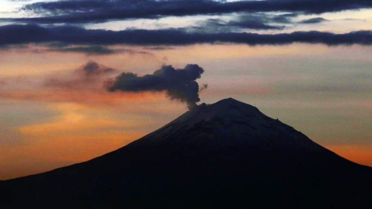 El volcán