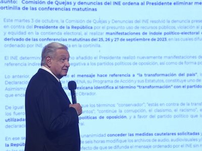 PRD exige al INE la suspensión inmediata de las conferencias mañaneras