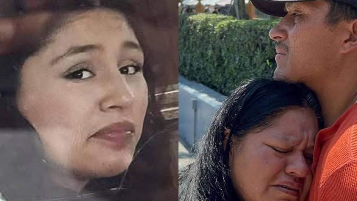 La joven Evelin Itzel García, quien falleció por rickettsiosis, y sus padres