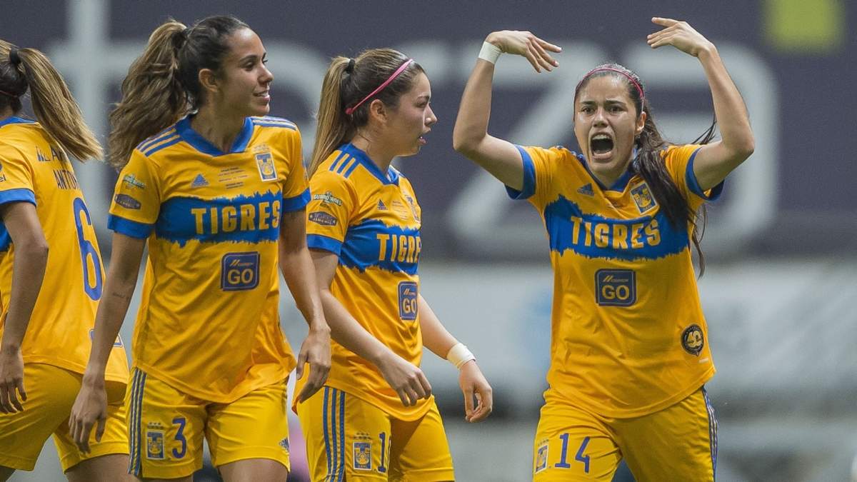 Tigres pegó primero en la final femenil