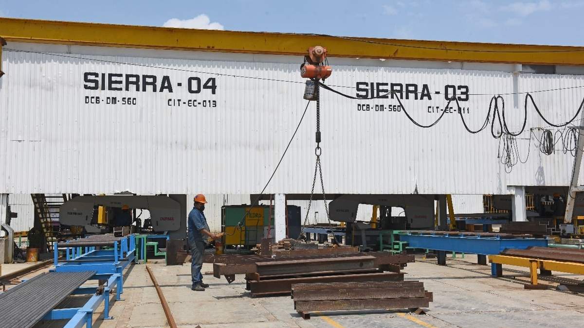 La actividad industrial mexicana