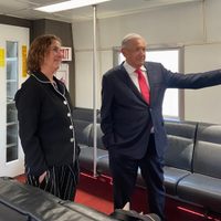 AMLO llegó a Washington y adelanta que defenderá a los migrantes ante Biden en la Casa Blanca