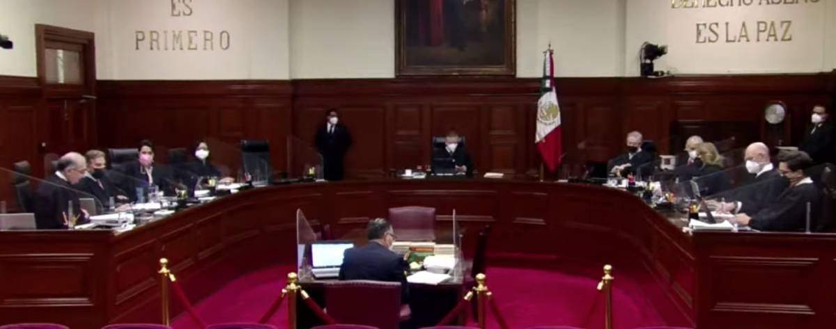 Sesión de la SCJN del 21 de septiembre