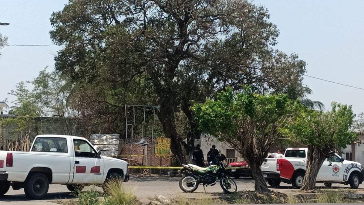 Taxi en el que era trasladado en niño