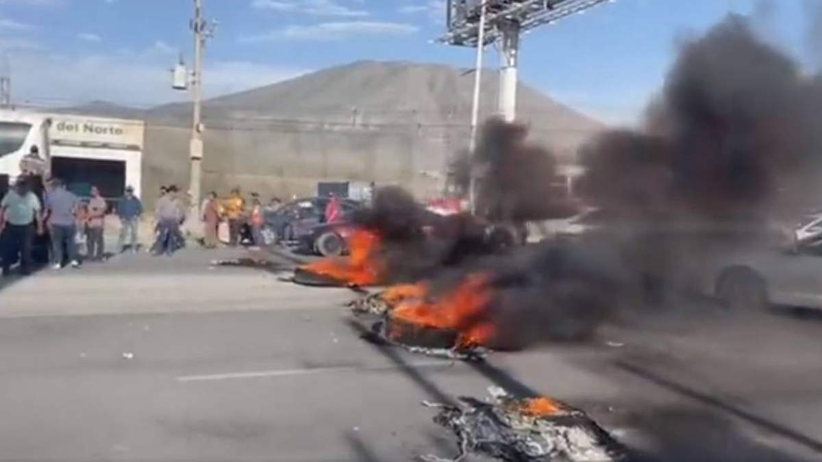 El bloqueo de trabajadores de AHMSA en Coahuila