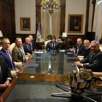 Milei se reunió con su gabinete tras la derrota de LLA