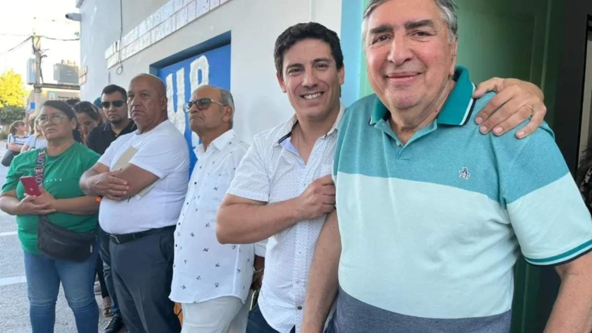 Claudio Vazquez, candidato en estas elecciones junto a Raul Dobrusín, referente de UP. Fuente: (Gentileza)
