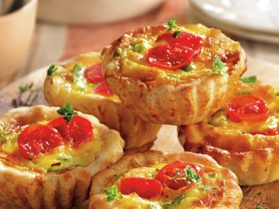 Tartitas caprese sin harina: una delicia saludable y fácil para la entrada en estas fiestas