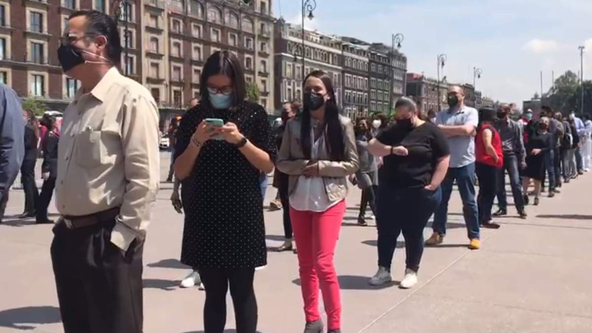 Aspectos del simulacro de este 21 de junio de 2021