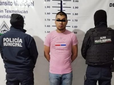 Detienen a sujeto que roció thinner a su pareja y le prendió fuego en Puebla