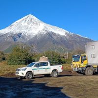 Tras ser contenido el incendo en Valle Magdalena se reanudan las actividades en el volcán Lanín