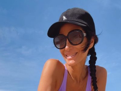 Clásica y sofisticada a la vez: Silvina Escudero usa la bikini más atemporal de una forma llamativa y querrás imitarla