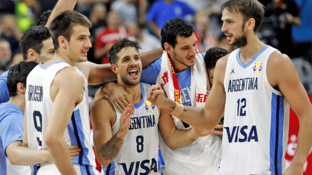 Hoy debuta la selección de básquet ante Eslovenia. Fuente: (Twitter)