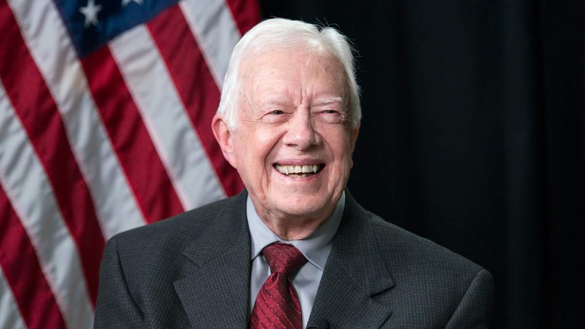 El expresidente Jimmy Carter en 2014