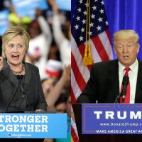 Clinton y Trump, virtualmente empatados en las preferencias