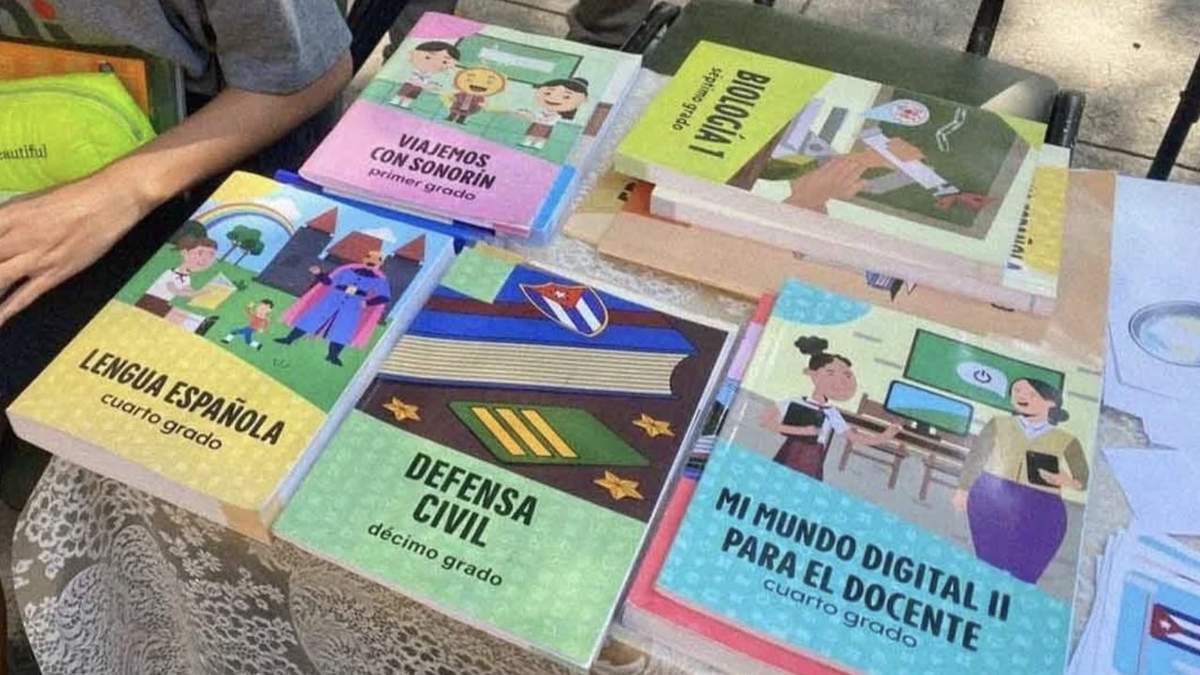 Libros de texto en Cuba