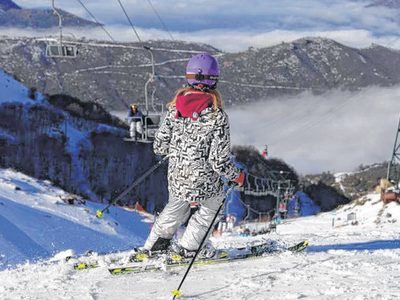 Inauguraron la temporada invernal en el Cerro Catedral