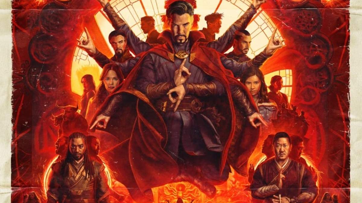 El poster final de "Doctor Strange en el Multiverso de la Locura"