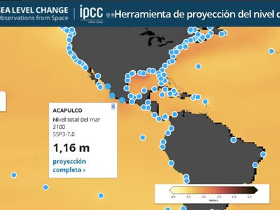 Así afectará el cambio climático a las playas de México, según la NASA