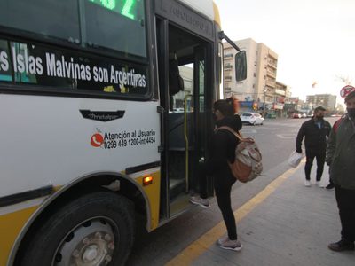 ELECCIONES 2021: cómo funcionará el transporte hoy en Río Negro
