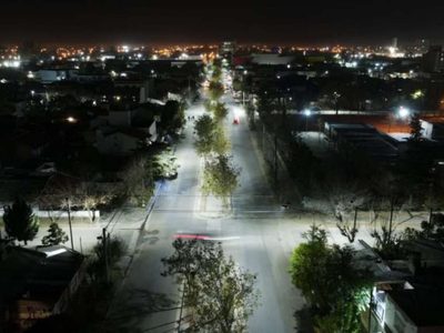 Neuquén avanza con la instalación de luminarias led