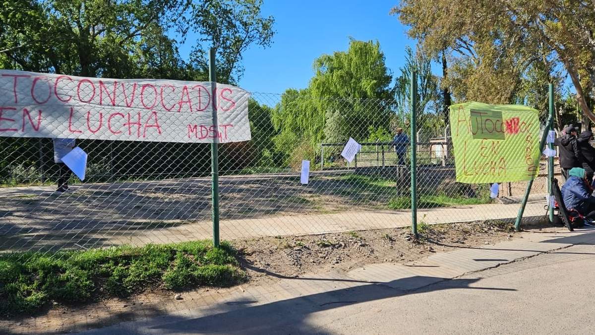 Trabajadores del Ministerio de Desarrollo Social. Fuente: (Javier Manzano)