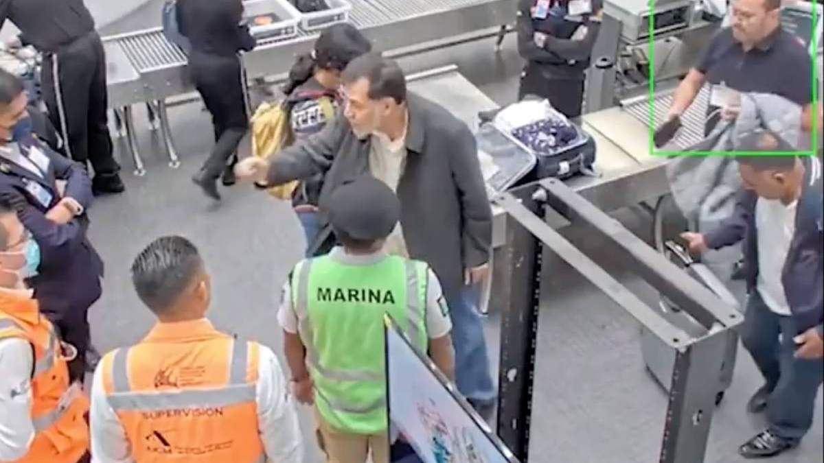 Imagen del video difundido por el Aeropuerto Internacional de la Ciudad de México