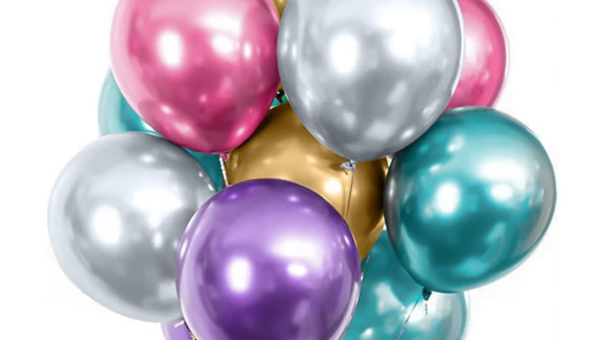 Cómo reciclar con globos. Fuente: (X)