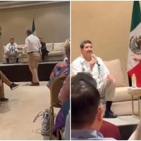 “¡Tú me encarcelaste, me torturaste!”: Así confrontaron a Javier Corral durante foro (Videos)