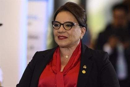 La presidenta de Honduras, Xiomara Castro