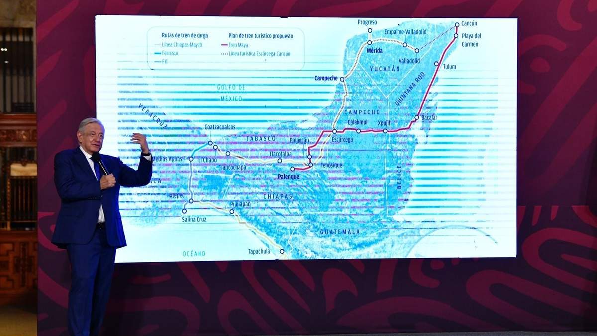 El presidente en su conferencia del martes