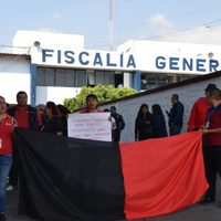 Trabajadores de la Fiscalía de Morelos realizan paro indefinido en exigencia de recursos