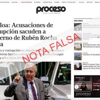 Proceso responde a la divulgación de una imagen manipulada