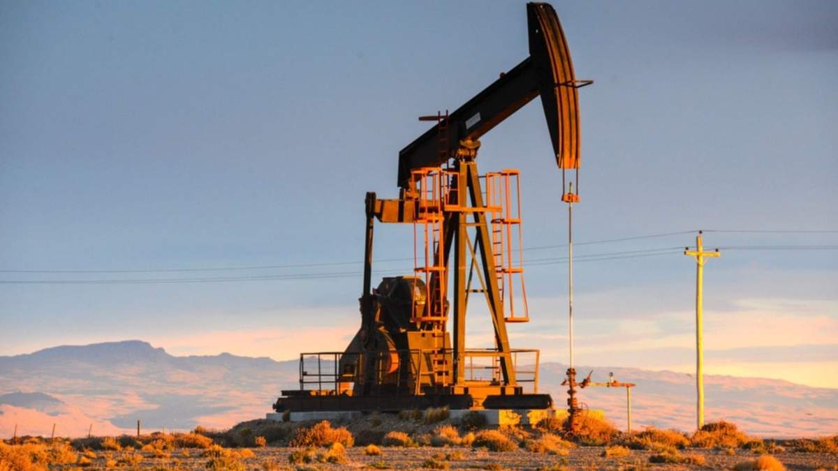 Producción hidrocarburífera en Chubut. Fuente: (Twitter)