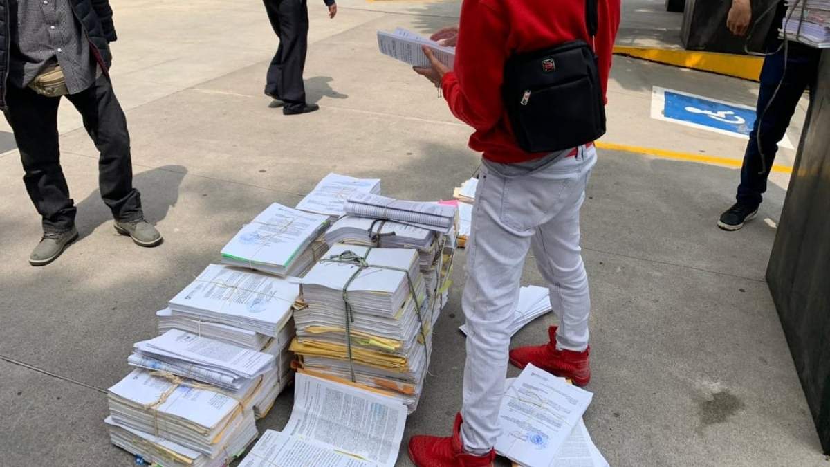 Traslado de expedientes entre juzgados de la CDMX