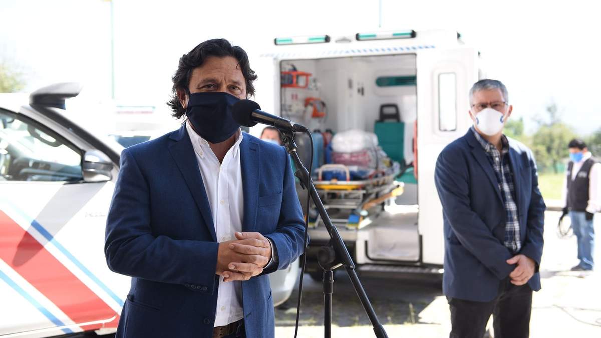 Gustavo Sáez, gobernador de Salta. Fuente: (Twitter)