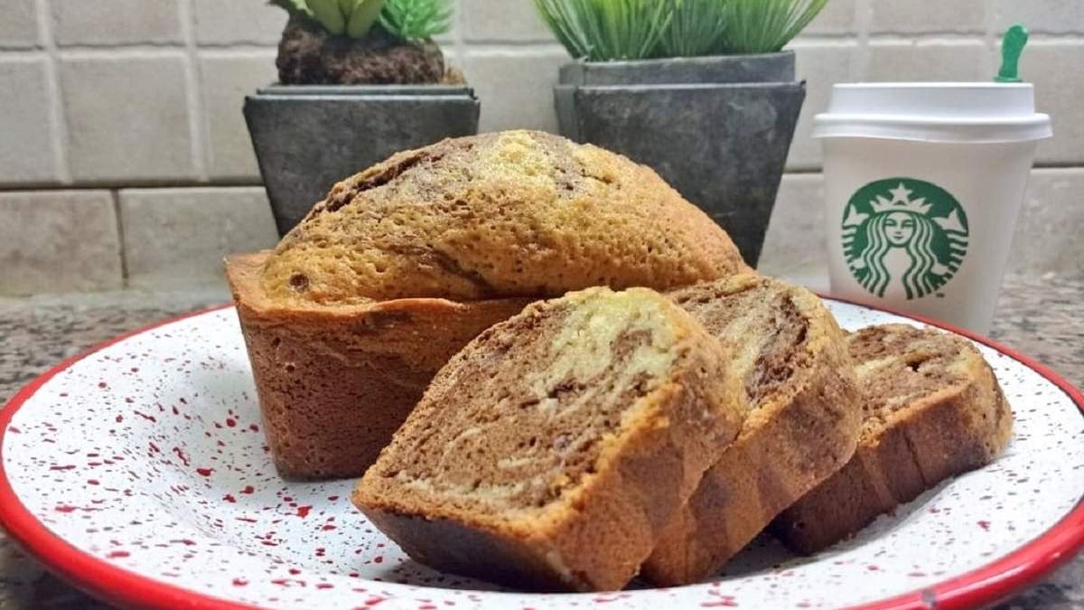Budín marmolado. Fuente:(X).