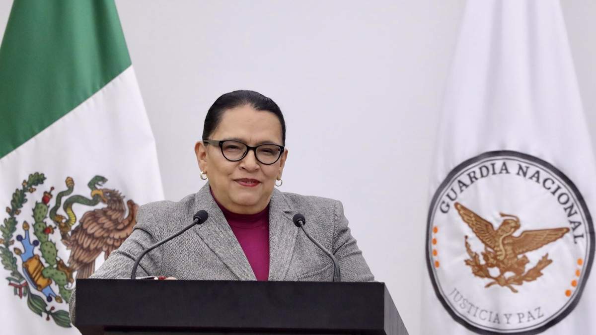 La titular de la SSPC Rosa Icela Rodríguez