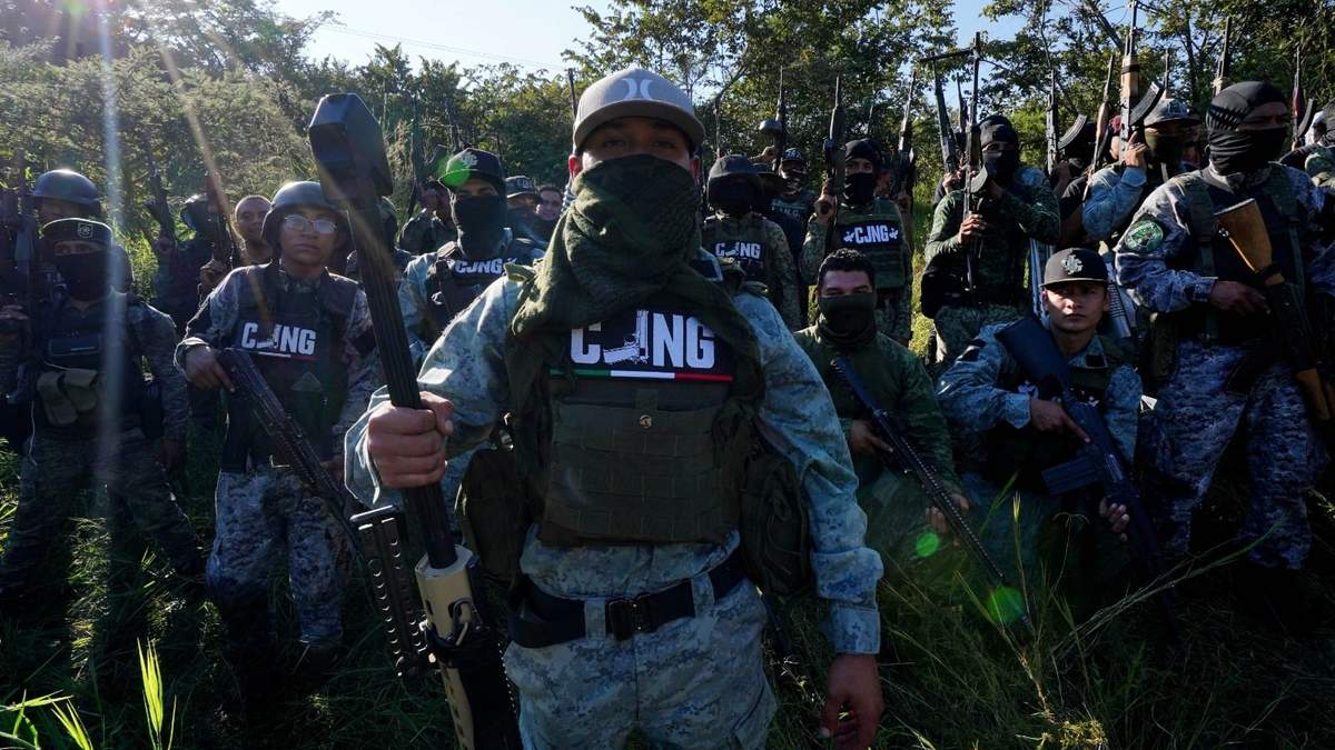 Integrantes del CJNG