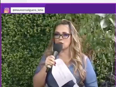 Conductora de televisión sufre un infarto cerebral en plena transmisión en vivo