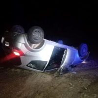 Un joven de 23 años volcó en la Ruta 21: se dirigía a Chos Malal