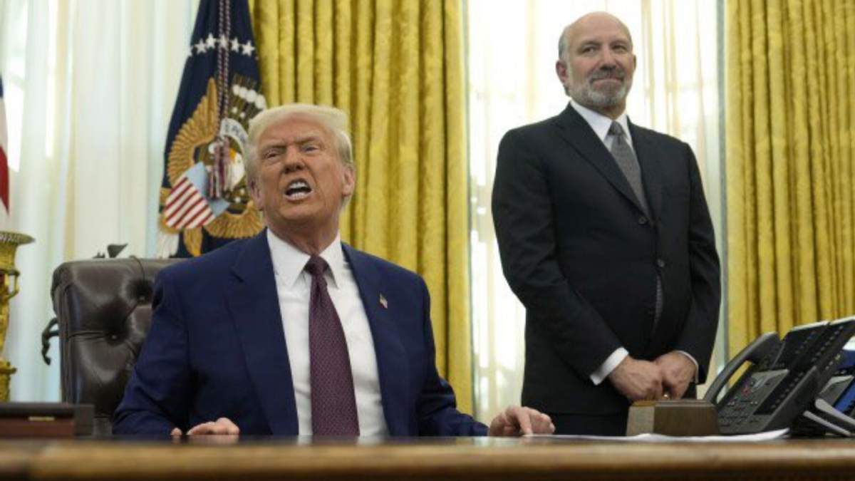 El secretario de Comercio del gobierno de Donald Trump, Howard Lutnick