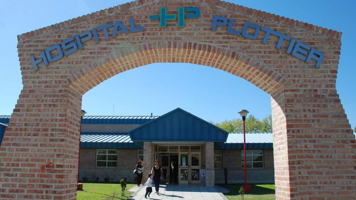 Hospital de Plottier. Fuente: (Twitter)