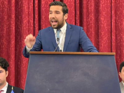 Hijo de Calderón aboga en EU por la democracia latinoamericana