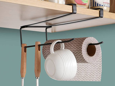 No tires el envase de shampoo y hacé este portarrollo para tu cocina que le da un toque chic