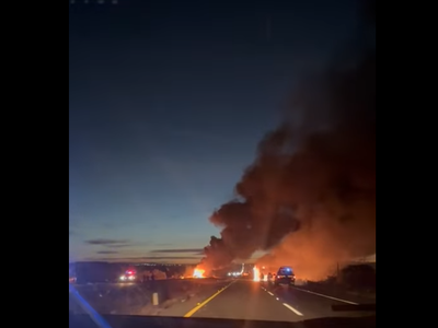 Domingo violento en Zacatecas: tiroteos, bloqueos, un tráiler y autos incendiados... (Video)