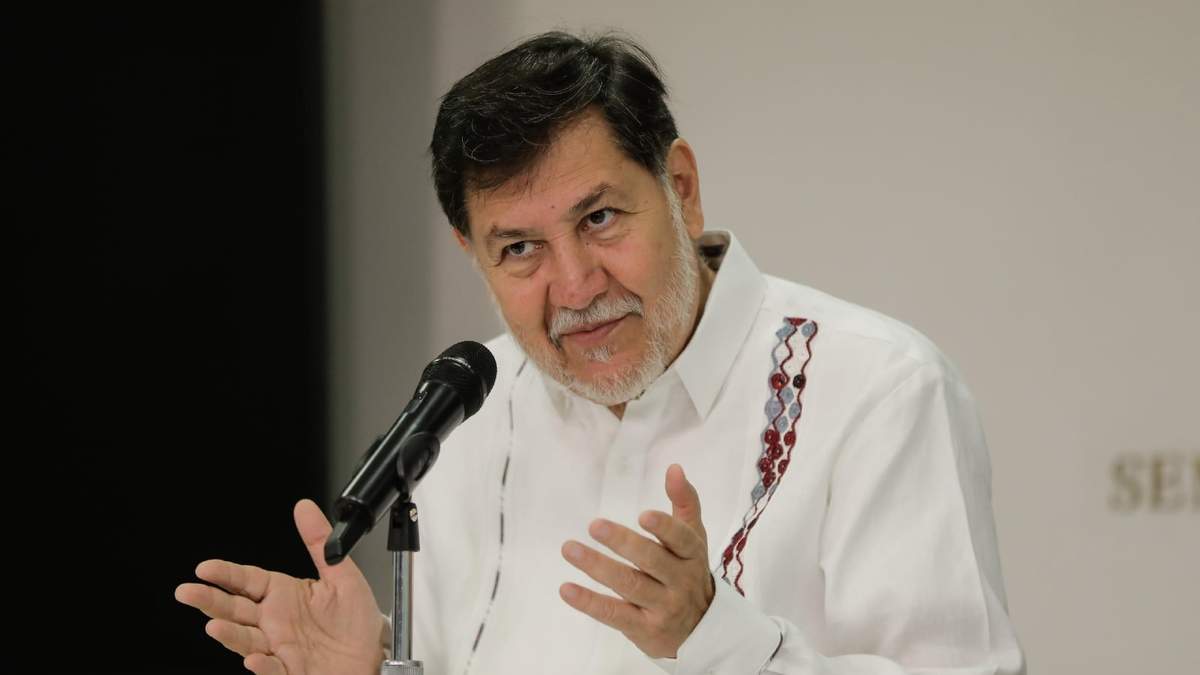El presidente de la Mesa Directiva del Senado, Gerardo Fernández Noroña
