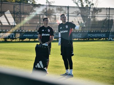 Armani se perderá los amistosos de pretemporada de River por una lesión muscular