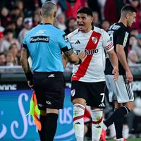 Malas noticias para River: la dura sanción que recibió Maxi Salas por su expulsión